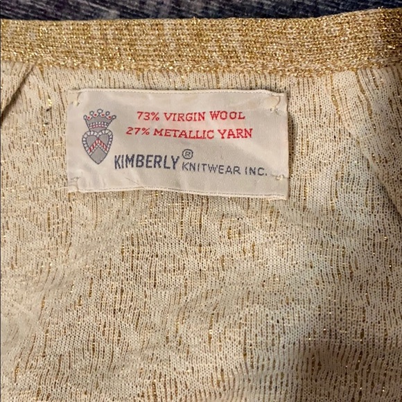 Vintage 50s/60s wool knit dress set - Picture 4 of 6